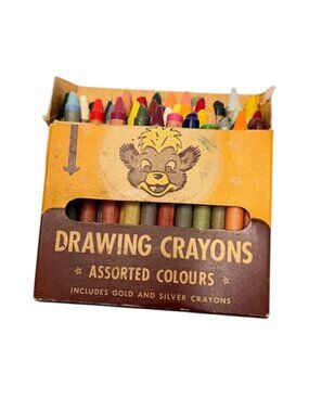 Vintage Eatons Punkinhead Crayons circa 1960s Canada